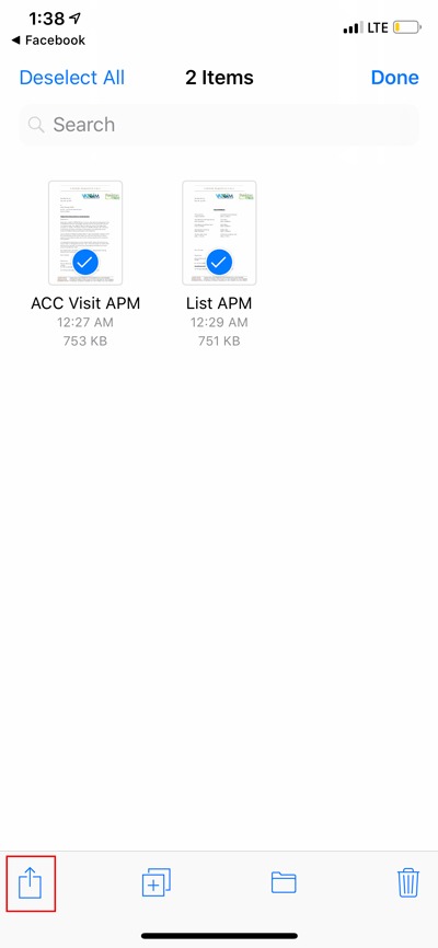 Combinar archivos PDF Compartir