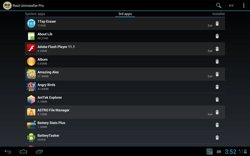 Android-root-apps-root-uninstaller