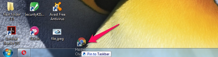 Switch-Chrome-User-pin-to-taskbar