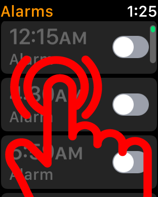 alarma-apple-watch-force-touch-alarma-aplicación