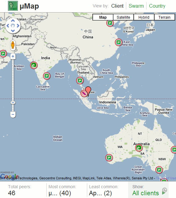 utorrent-umap