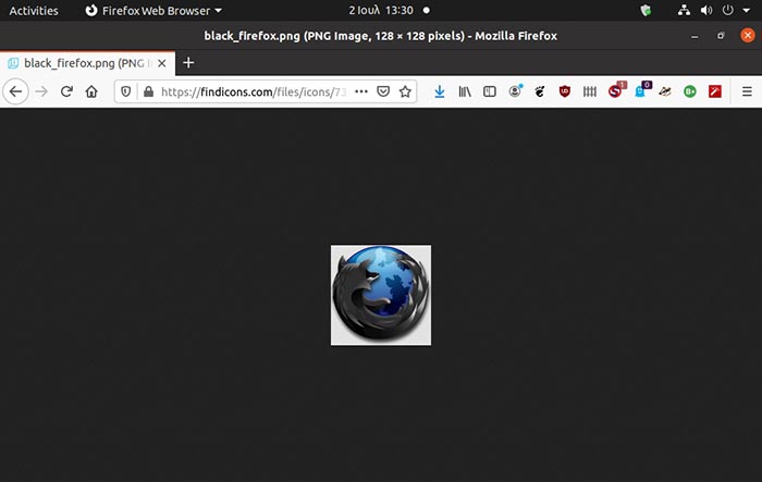 Cambiar iconos desde Terminal Firefox Nuevo icono