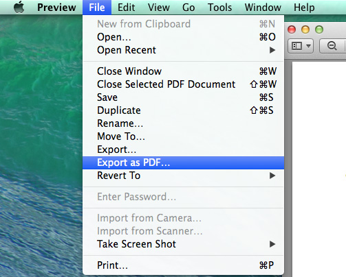 Flatten-PDF-Files-Using-Preview-OS-X-Export-As-PDF-File-Menu