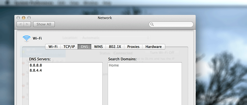 Cómo configurar su Mac para que funcione con Google DNS u OpenDNS