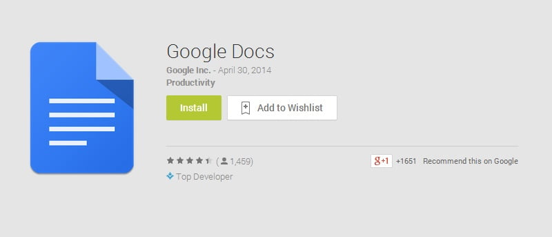 Aplicaciones de Google Docs y Sheets para Android.  Esto es lo que necesita saber