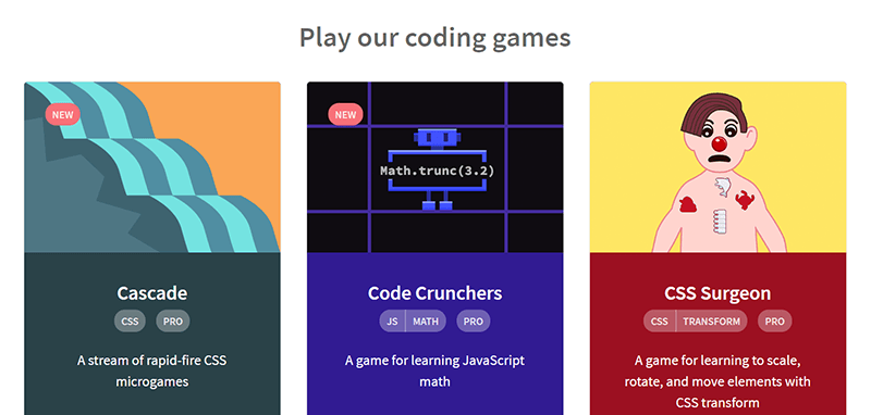 Css Juegos Codepip