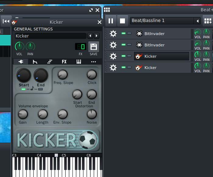 Lmms Song Kicker Ajustes 1