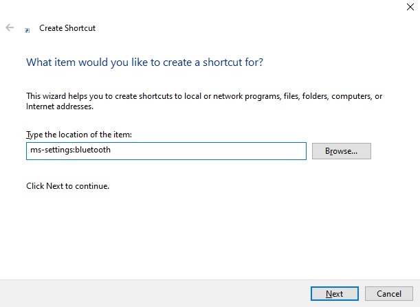 Resolución de la ubicación del error de conexión medida Bluetooth de Windows 10
