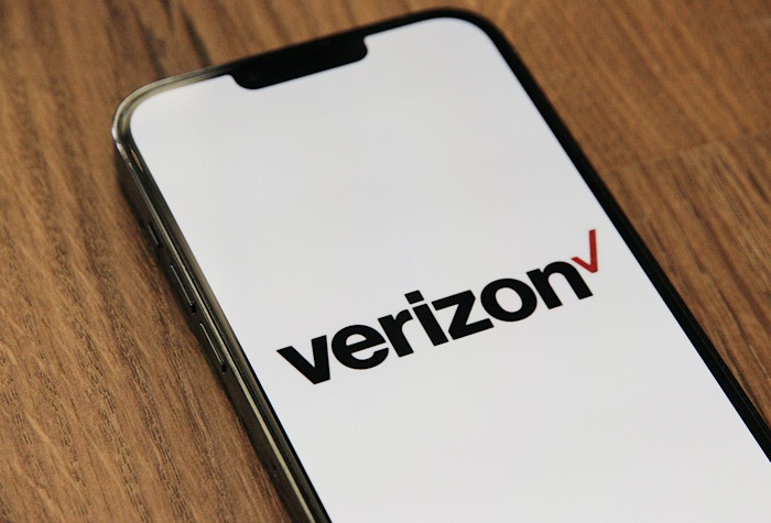 Logotipo de mensajes de texto no deseados de Verizon