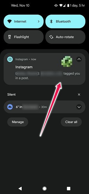 Cómo publicar en colaboración una notificación de colaboración en Instagram