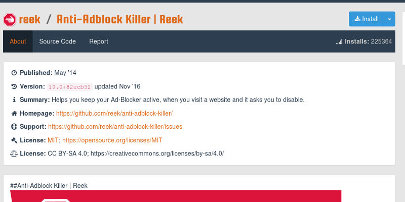 Consigue Anti-Adblock Killer