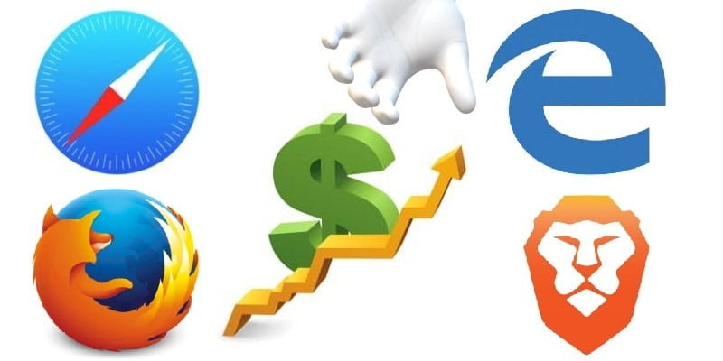 Featured Browsers Earning Revenue