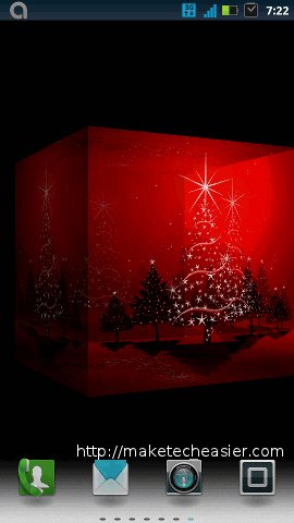 fondos de pantalla de navidad-3d luces de navidad