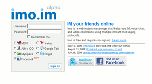 imo.im: un servicio de mensajería instantánea multicliente basado en la web