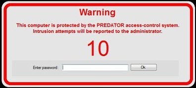 bloquear-desbloquear-computadora-predator-usb-advertencia