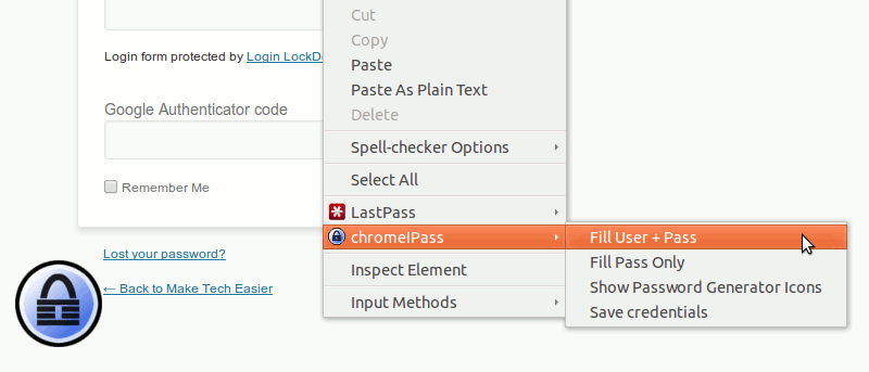 Cómo integrar KeePass con Chrome y Firefox en Ubuntu