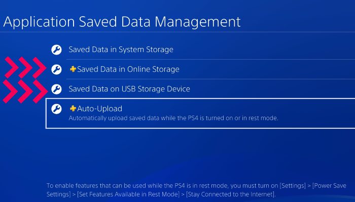 datos ps4 dl