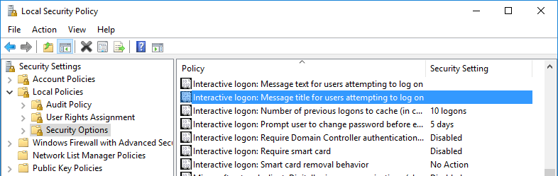 Windows-logon-custom-msg-open-local-sec-policy