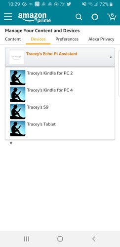 Web de Android para Kindle Localizar Kindle