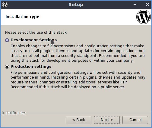 Configuración de desarrollo Wp local de Linux