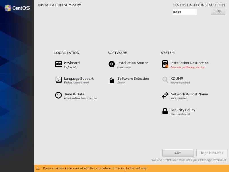 Anaconda Centos Principal