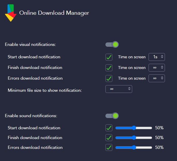 Notificaciones ODM