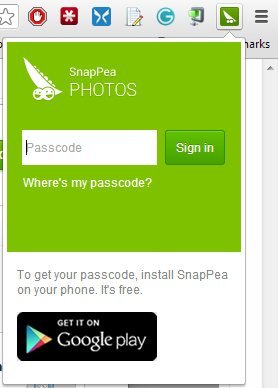 snappea-google-chrome-contraseña