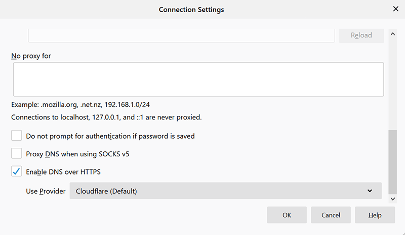 Dns sobre Https Habilitar Firefox Doh