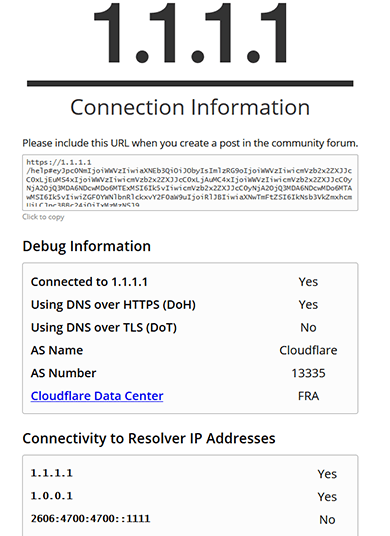 Prueba Dns sobre Https Dns