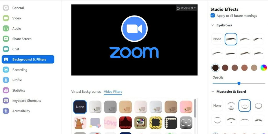 Zoom Studio Effects Featured