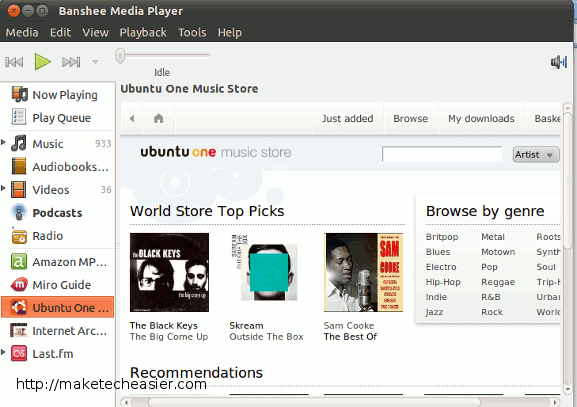 banshee-ubuntuone-tienda-de-musica