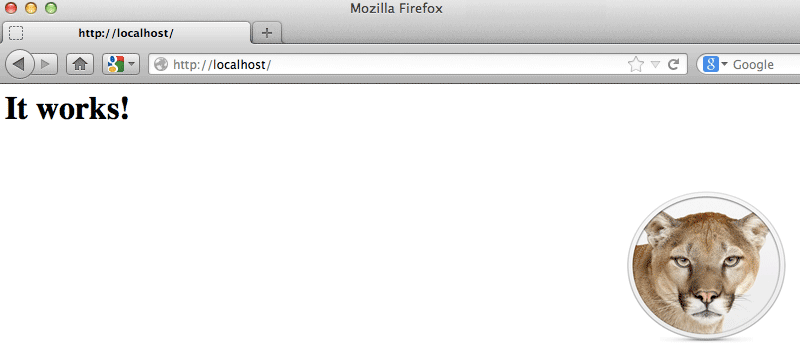 Cómo configurar un servidor web en Mac OS X Mountain Lion