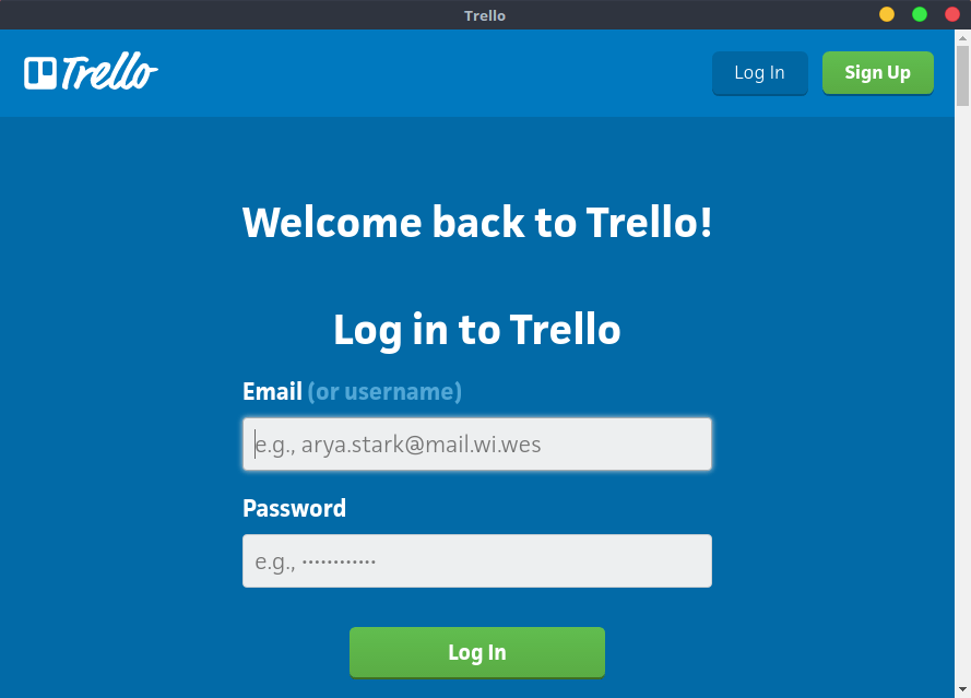 Cliente Trello Linux