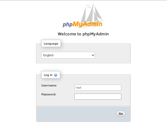 ksweb-phpmyadmin-login