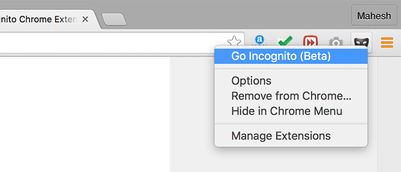 Open the Current Tab in Incognito Mode in Chrome [Quick Tips]