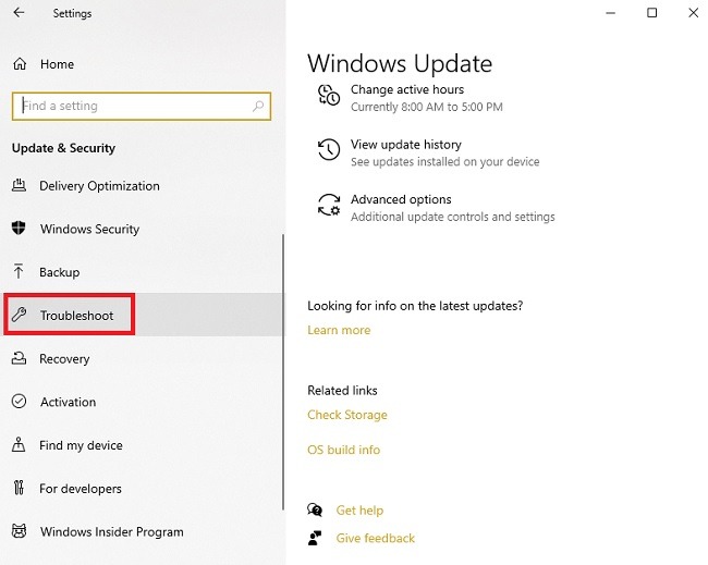 Solución de problemas de instalación de actualizaciones de Windows 10