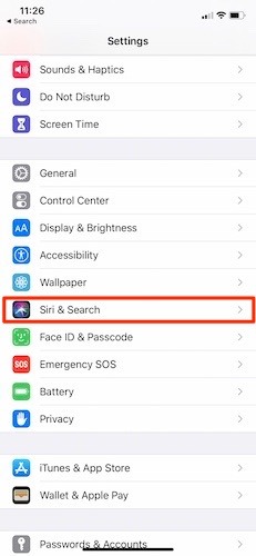 Cómo usar las sugerencias de Siri Siri y la búsqueda