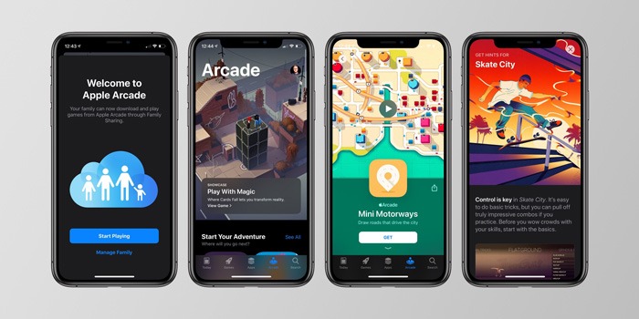 Configuración de iPhone de Apple Arcade