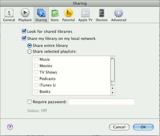 itunes-remote-share-biblioteca