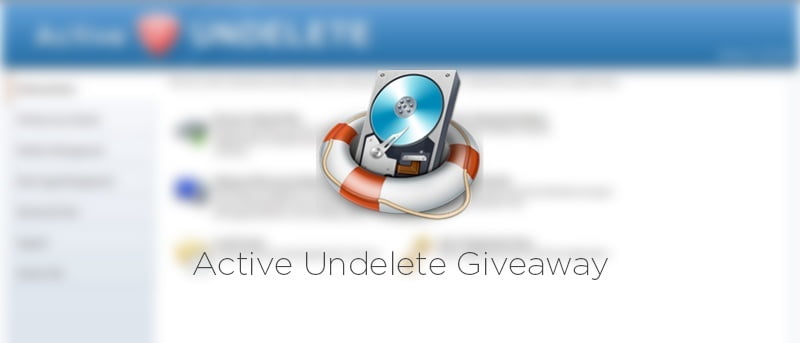 Quickly Recover Deleted Files, Folders and Partitions - Active Undelete Review and Giveaway