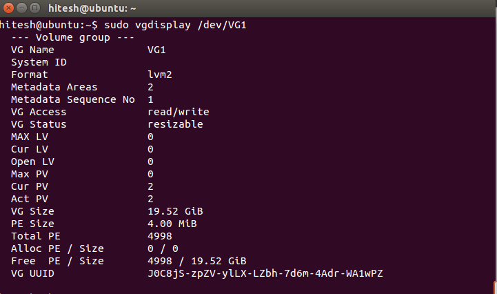 lvm-vg-display