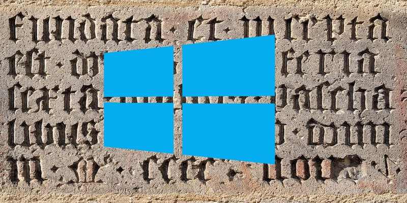 Cómo cambiar la fuente predeterminada en Windows 10