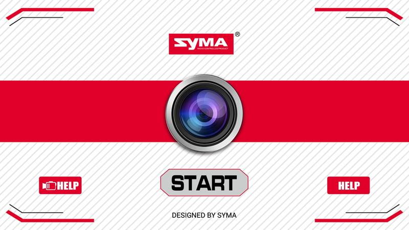 Syma-drone-aplicación móvil
