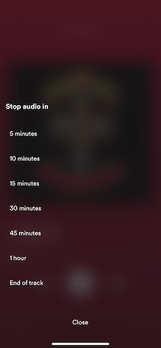 Apagar Música Iphone Spotify Detener Audio