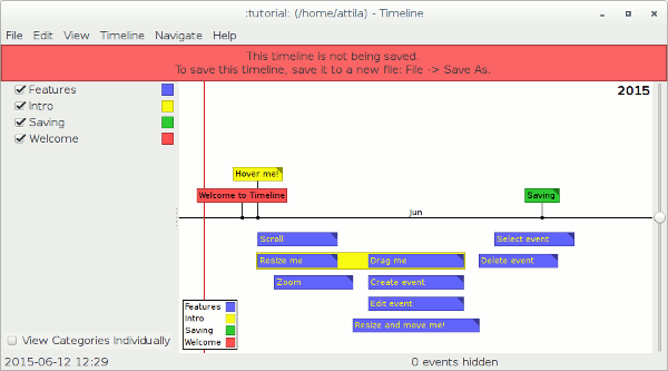 línea de tiempo-tutorial