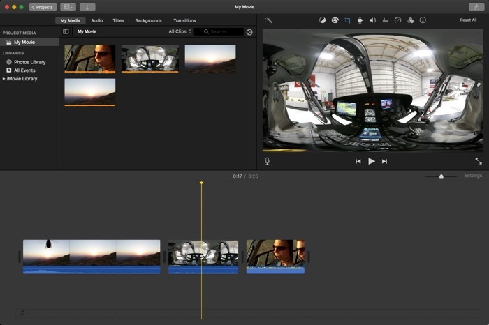 Mejor Video Merger Splitter App Imovie Mac1