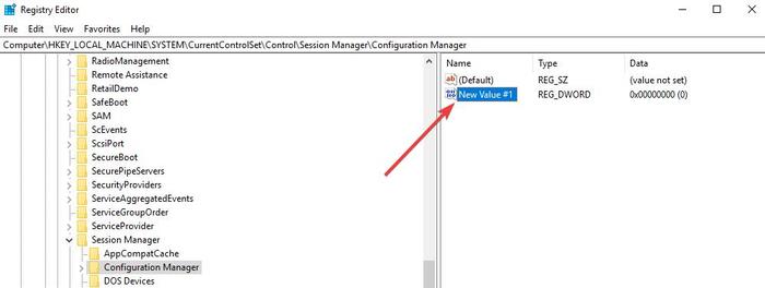 Restaurar copia de seguridad del registro Windows 10 Regedit Administrador de configuración de claves de registro Nuevo Dword Habilitar copias de seguridad periódicas