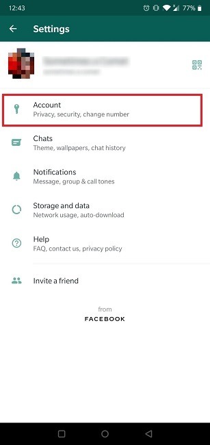 Cómo leer los mensajes de la cuenta invisible de Whatsapp