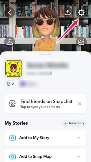 Cómo activar la configuración de iOS de Snapchat en modo oscuro