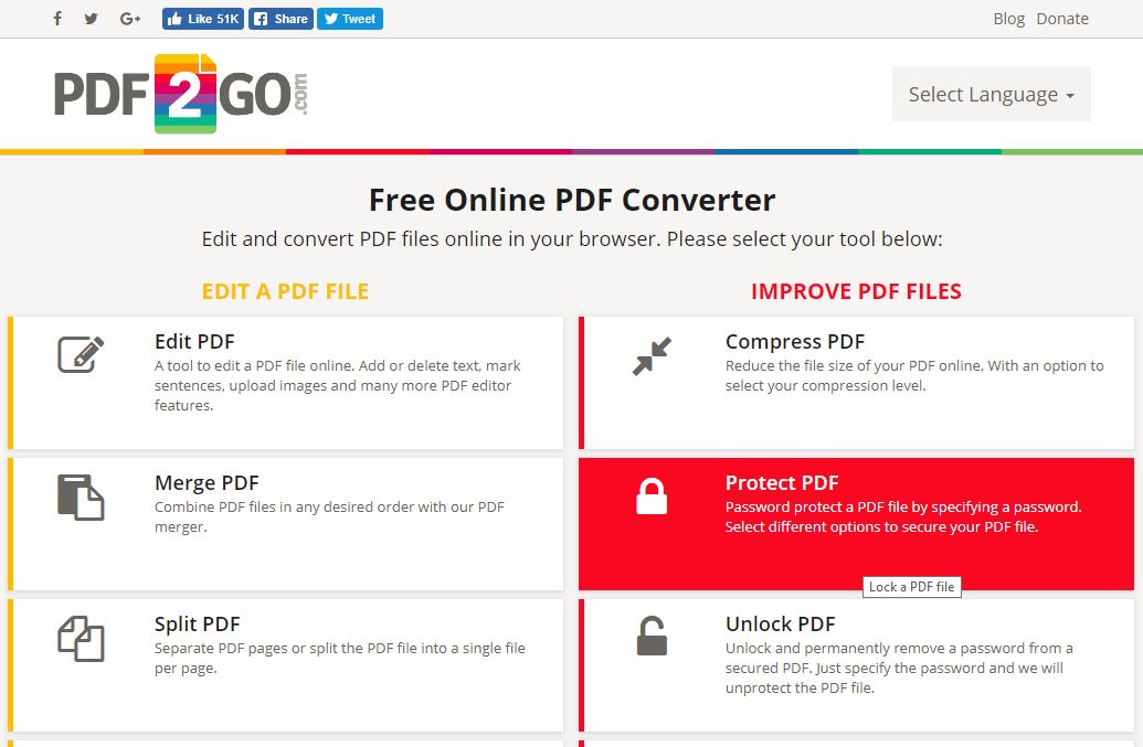 pdf2go_sitio_página de inicio